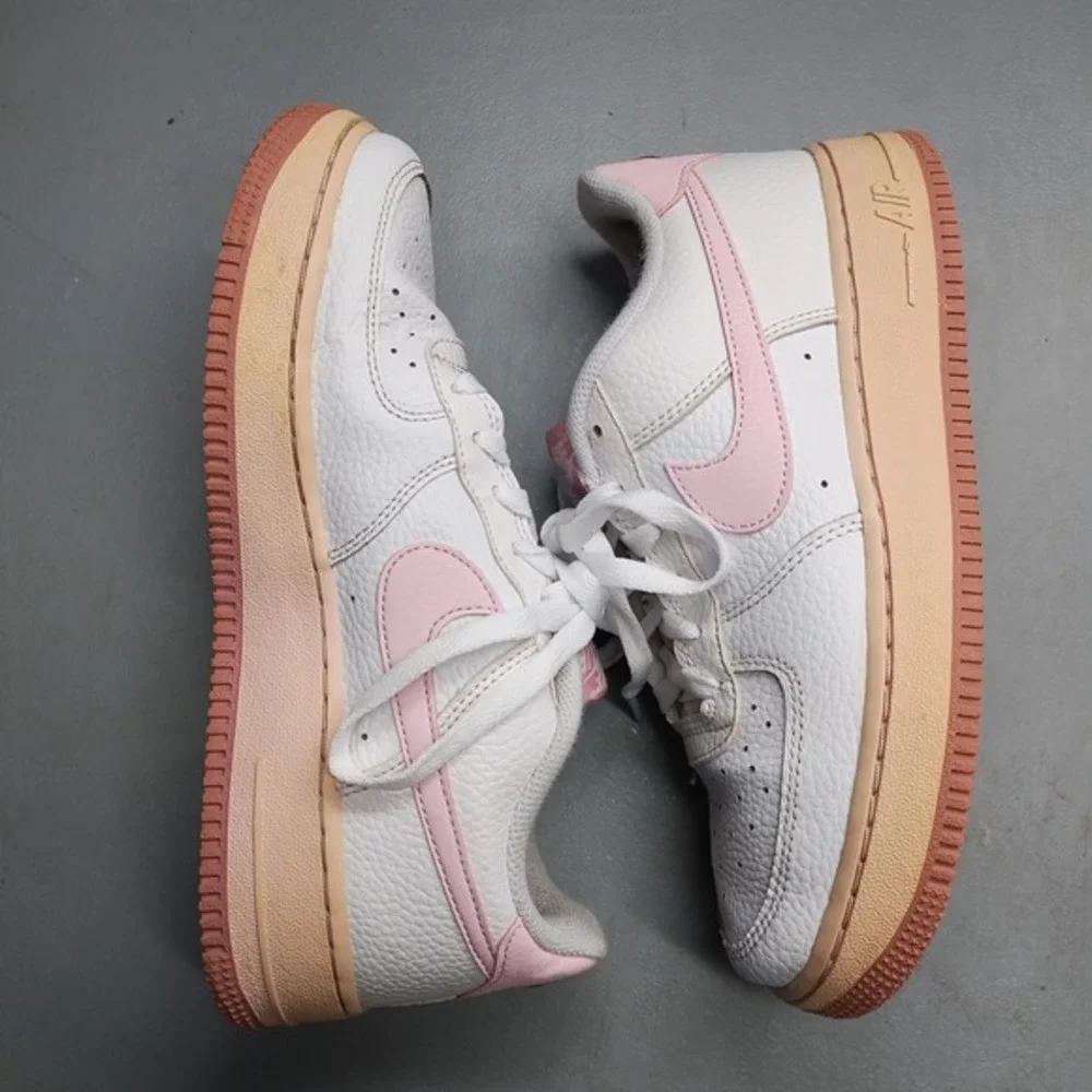 Nike Air Force 1 Platform Sneakers Youth US 6Y Multi Low Top Lace‎ Up CT3839-107